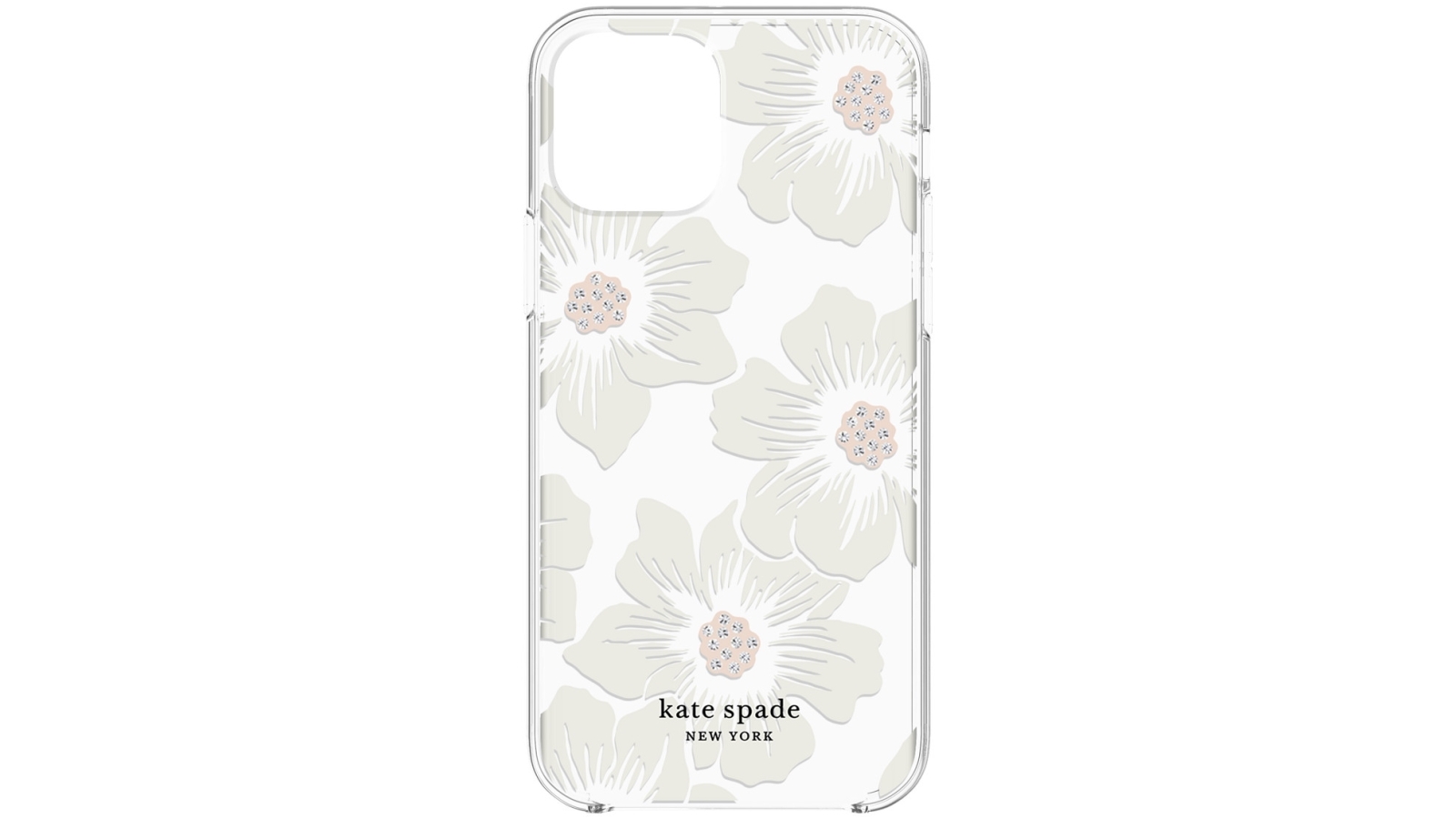 Buy Kate Spade New York Protective Hardshell Case For Iphone 12 Pro Max Hollyhock Floral Clear Domayne Au