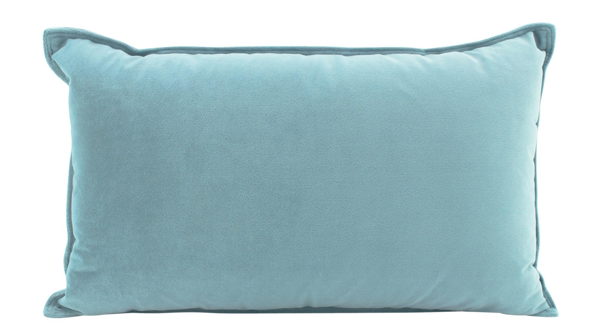 the blue pillow
