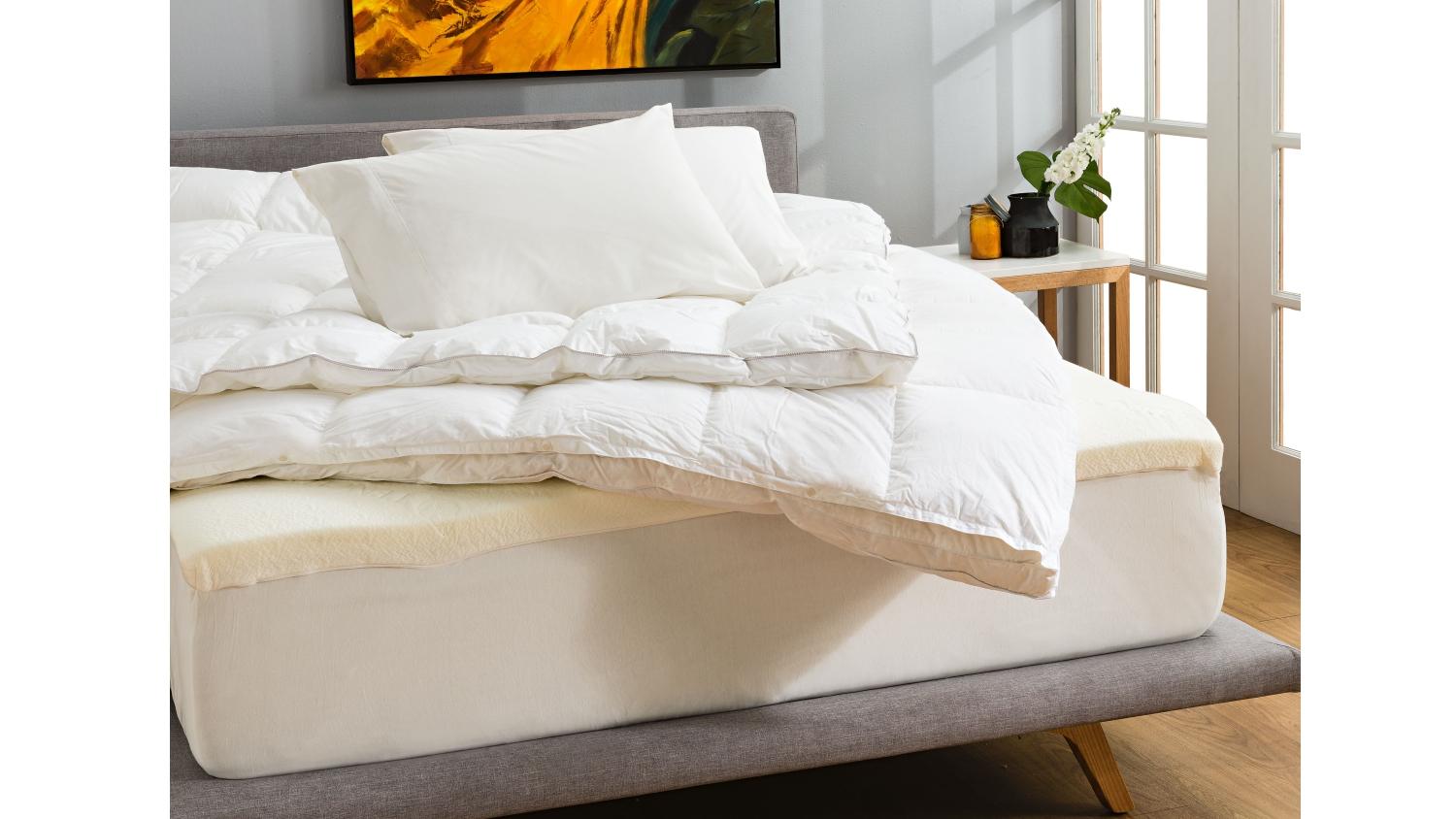 buy jaspa infinity mattress topper single domayne au