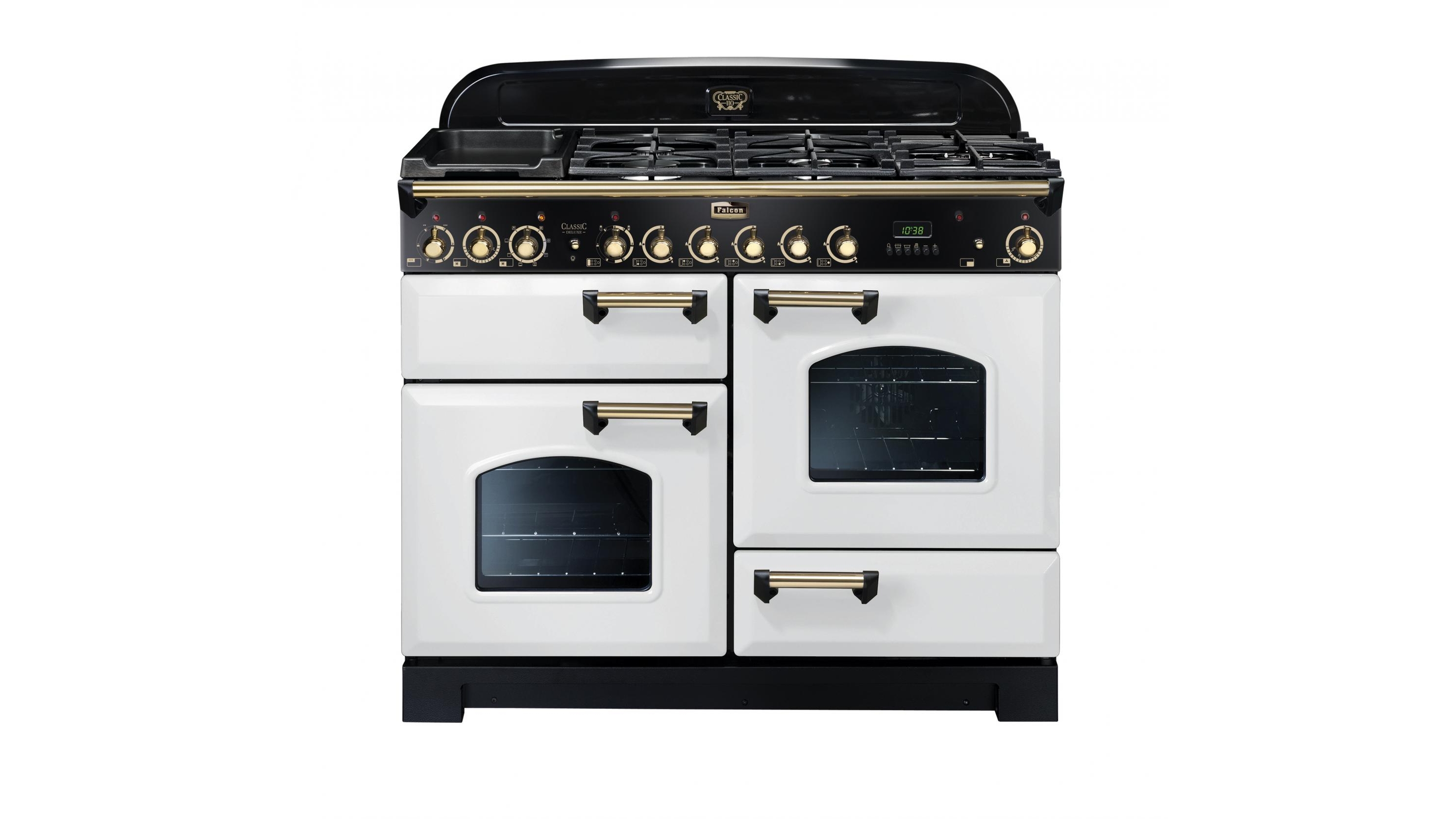 falcon classic deluxe 1100mm dual fuel freestanding cooker