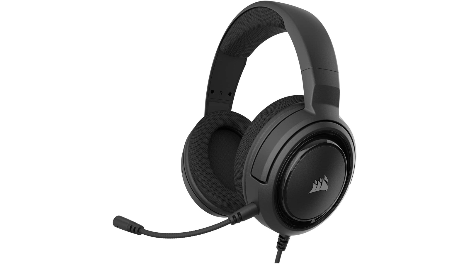 corsair hs35 stereo 3.5 mm gaming headphone carbon black