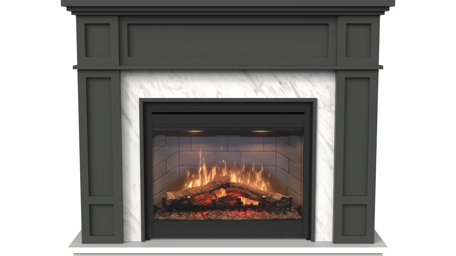 Buy Dimplex Eltham Optiflame Complete Suite Electric Fireplace – 2kW |  Domayne AU