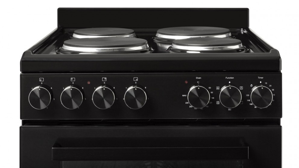 beko as530k electric cooker in black