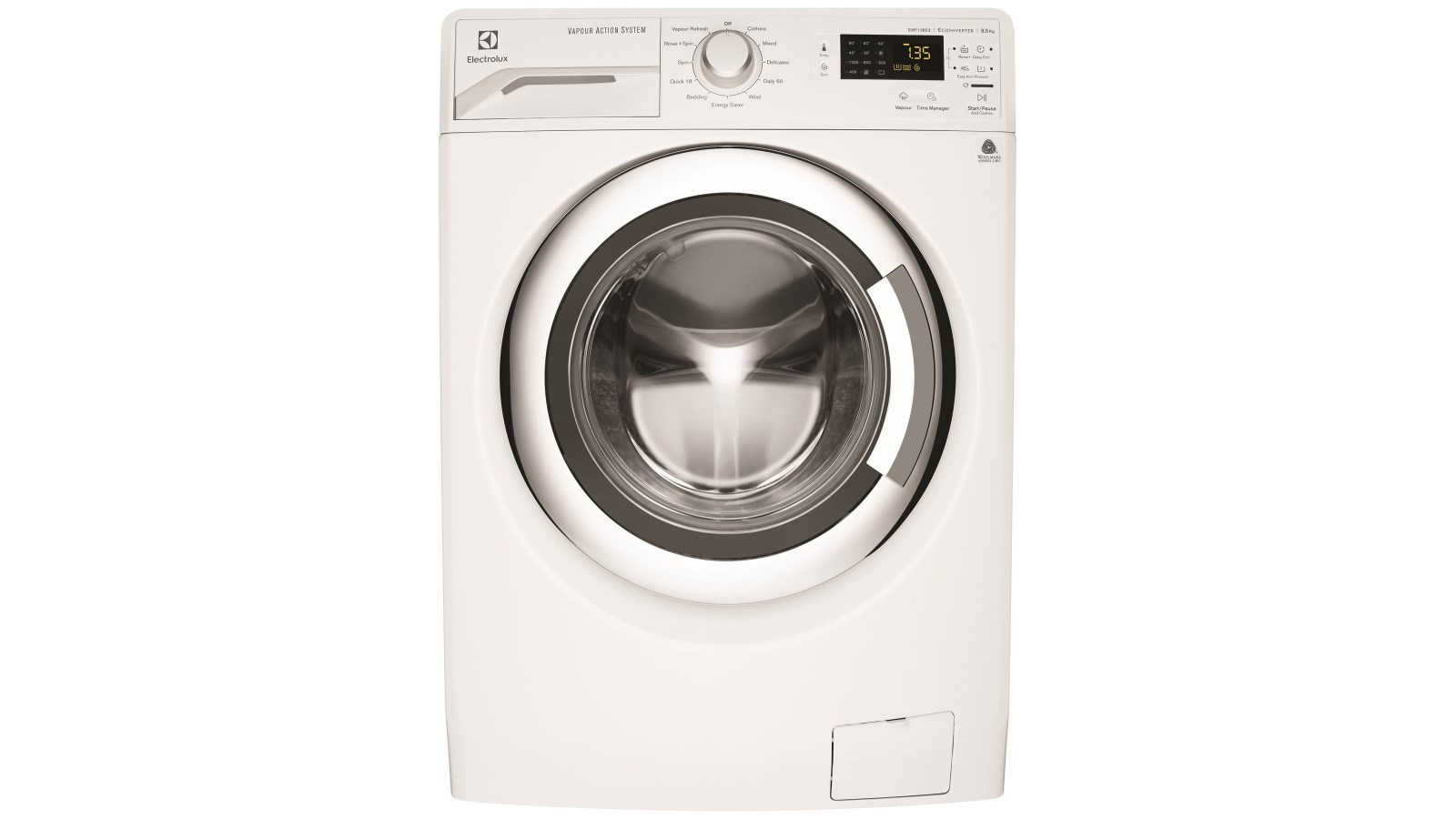 electrolux 8.5 kg front load washing machine ewf12853