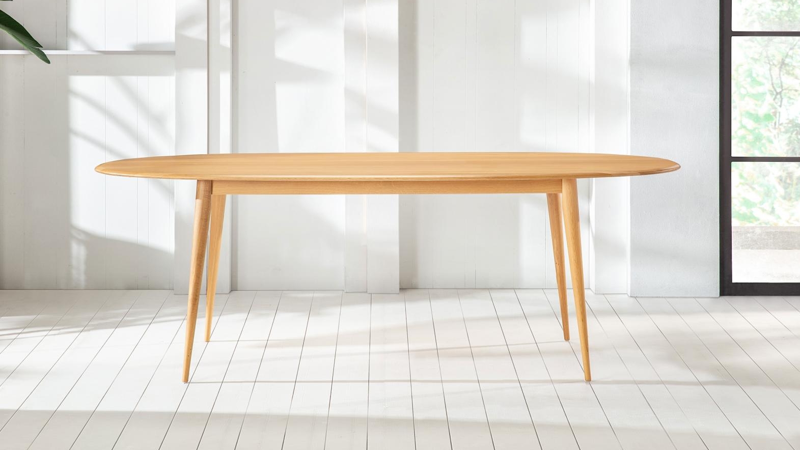 bianca oval dining table