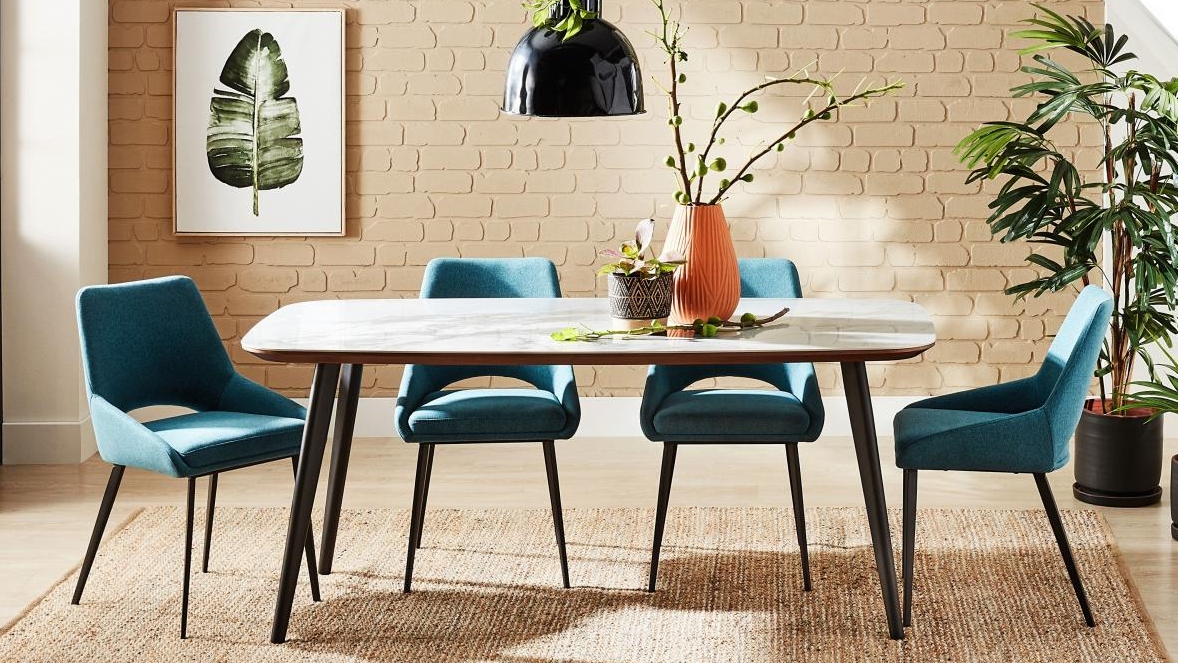 Hot Deals Coco Dining Table With Ceramic Top Domayne Au