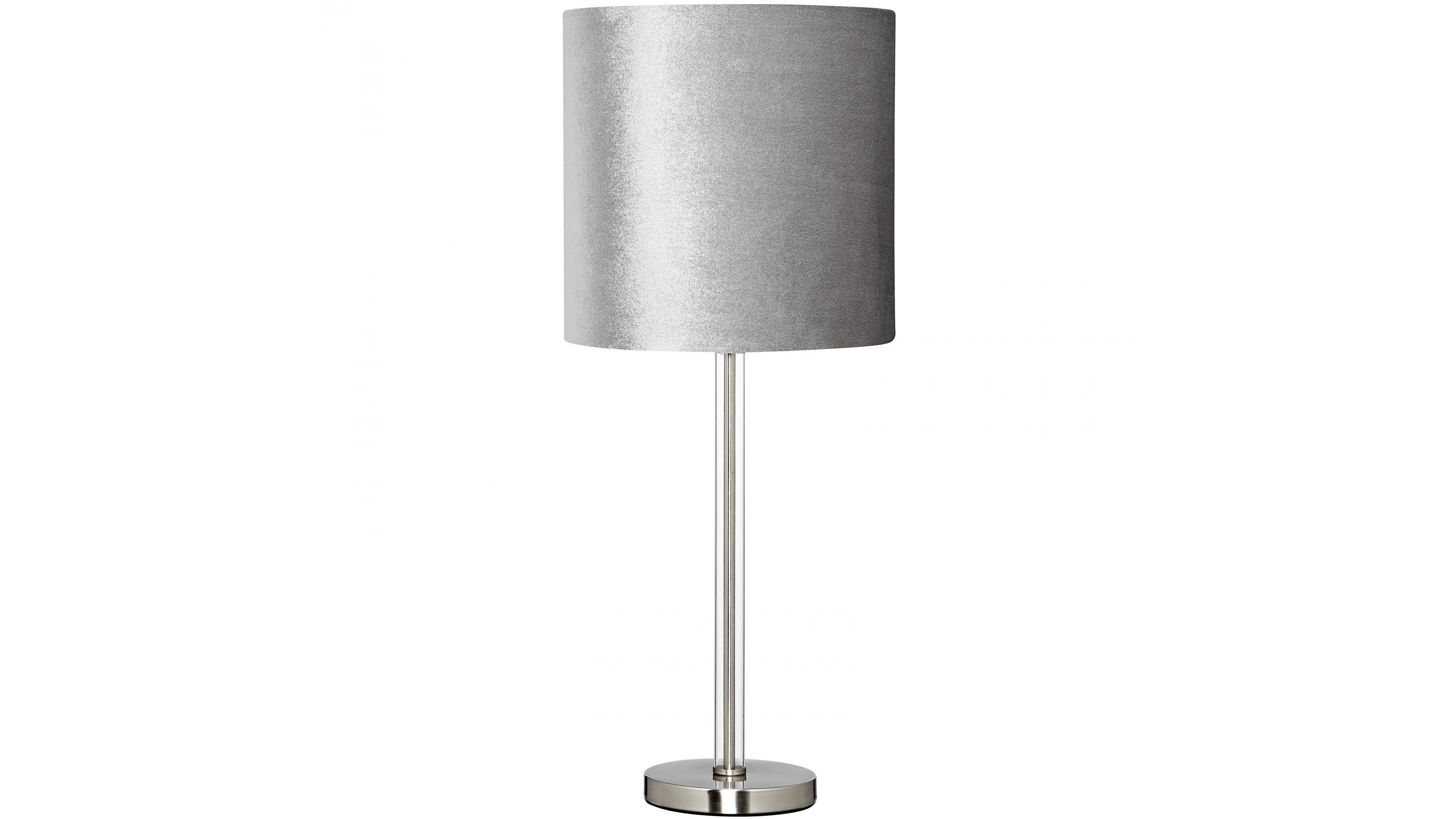 grey velvet lamps