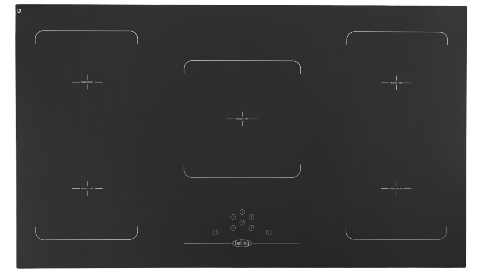 Buy Belling 900mm Induction Cooktop With Link Domayne Au