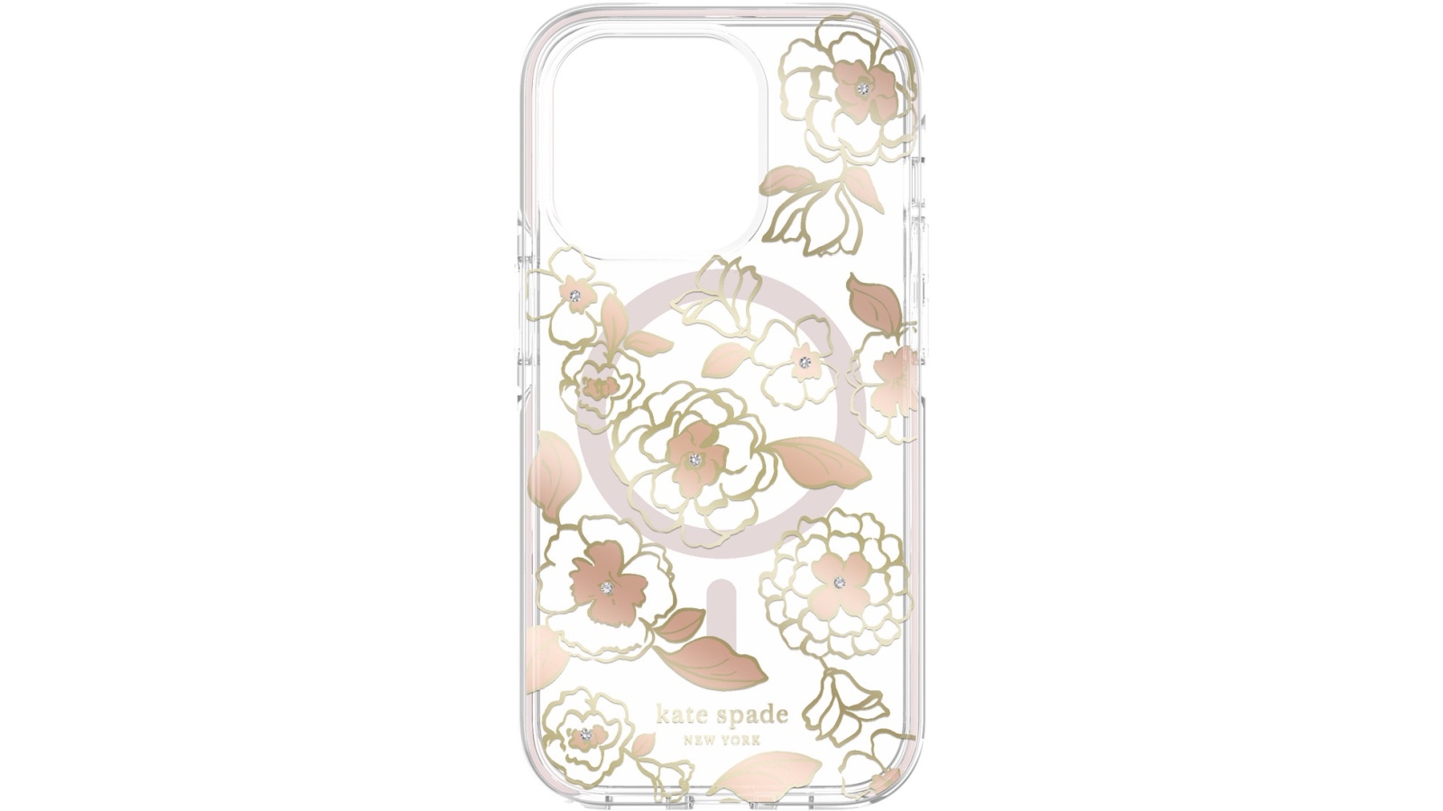 Buy Kate Spade New York Defensive Hardshell MagSafe Case for iPhone 14 Pro  - Gold Floral | Domayne AU