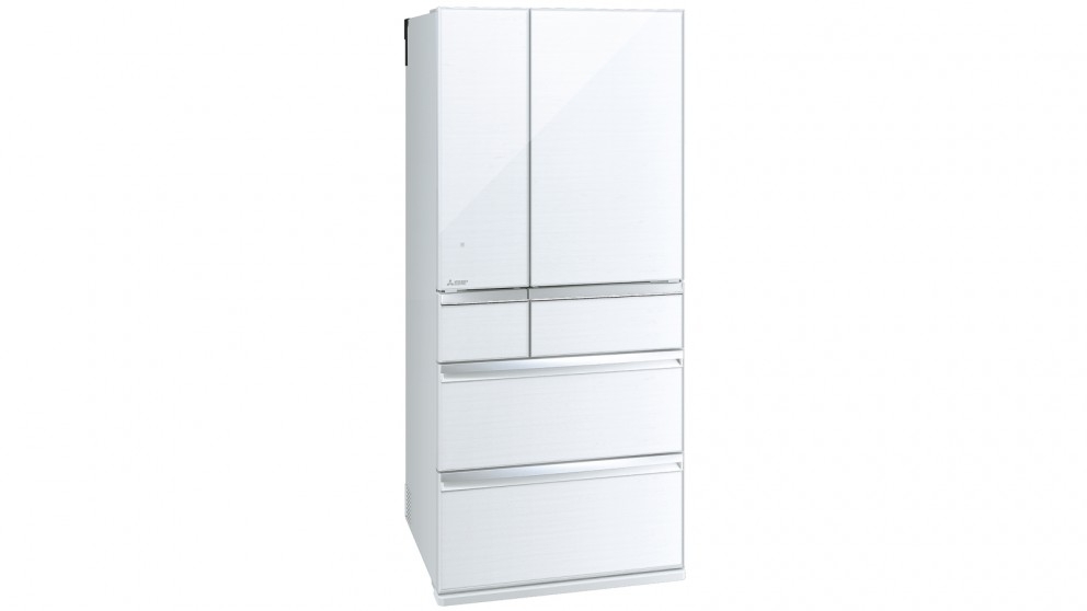 mitsubishi electric 700l wx series multi drawer french door fridge