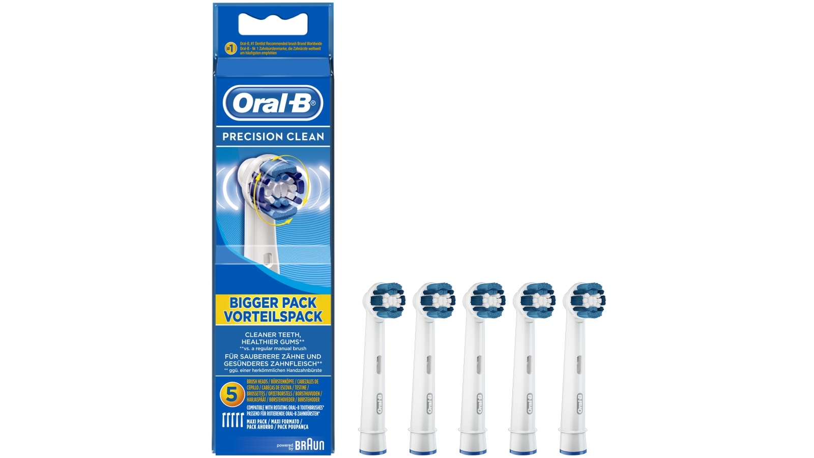 precision clean brush head