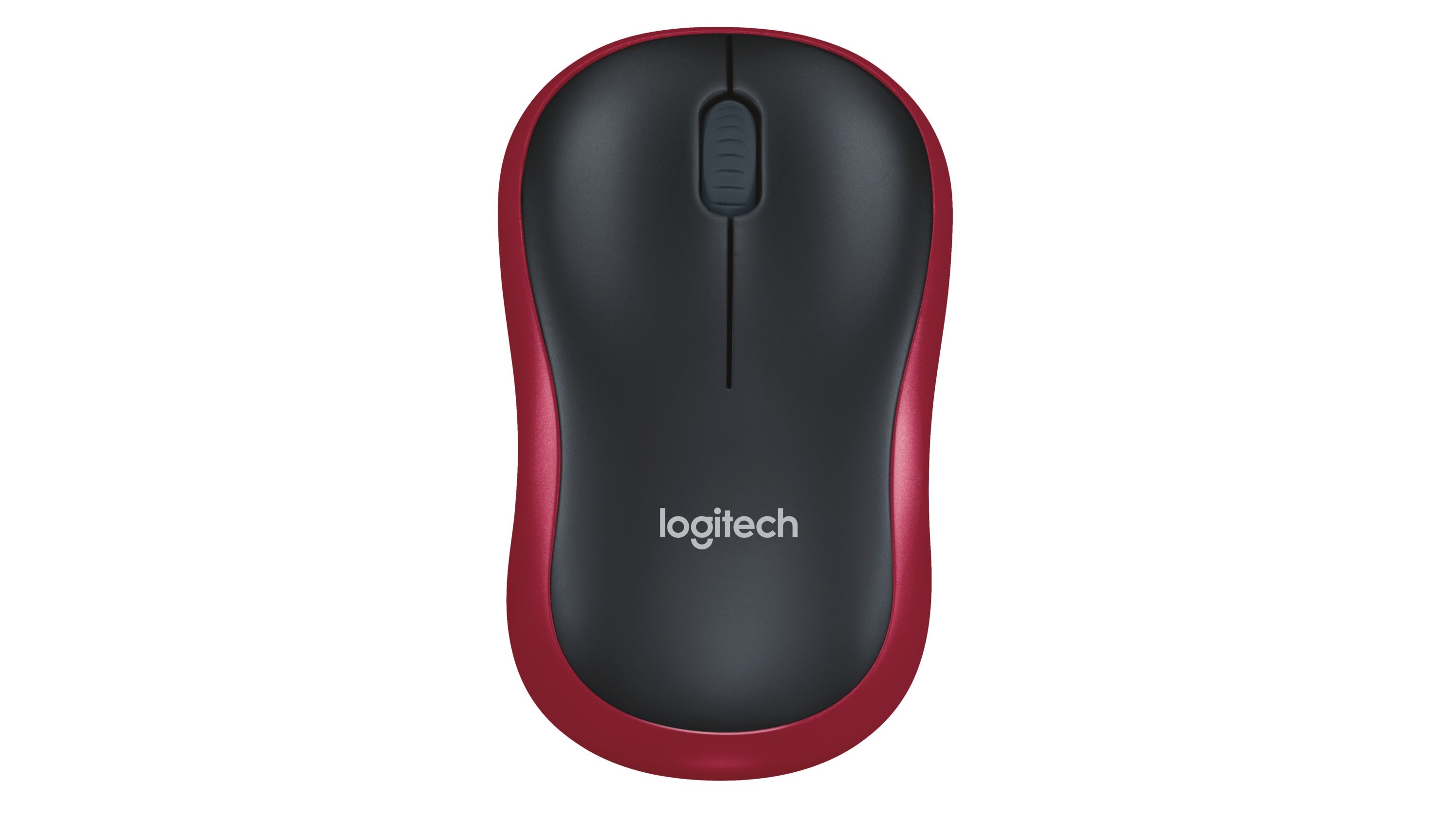 logitech m185 wireless mouse red