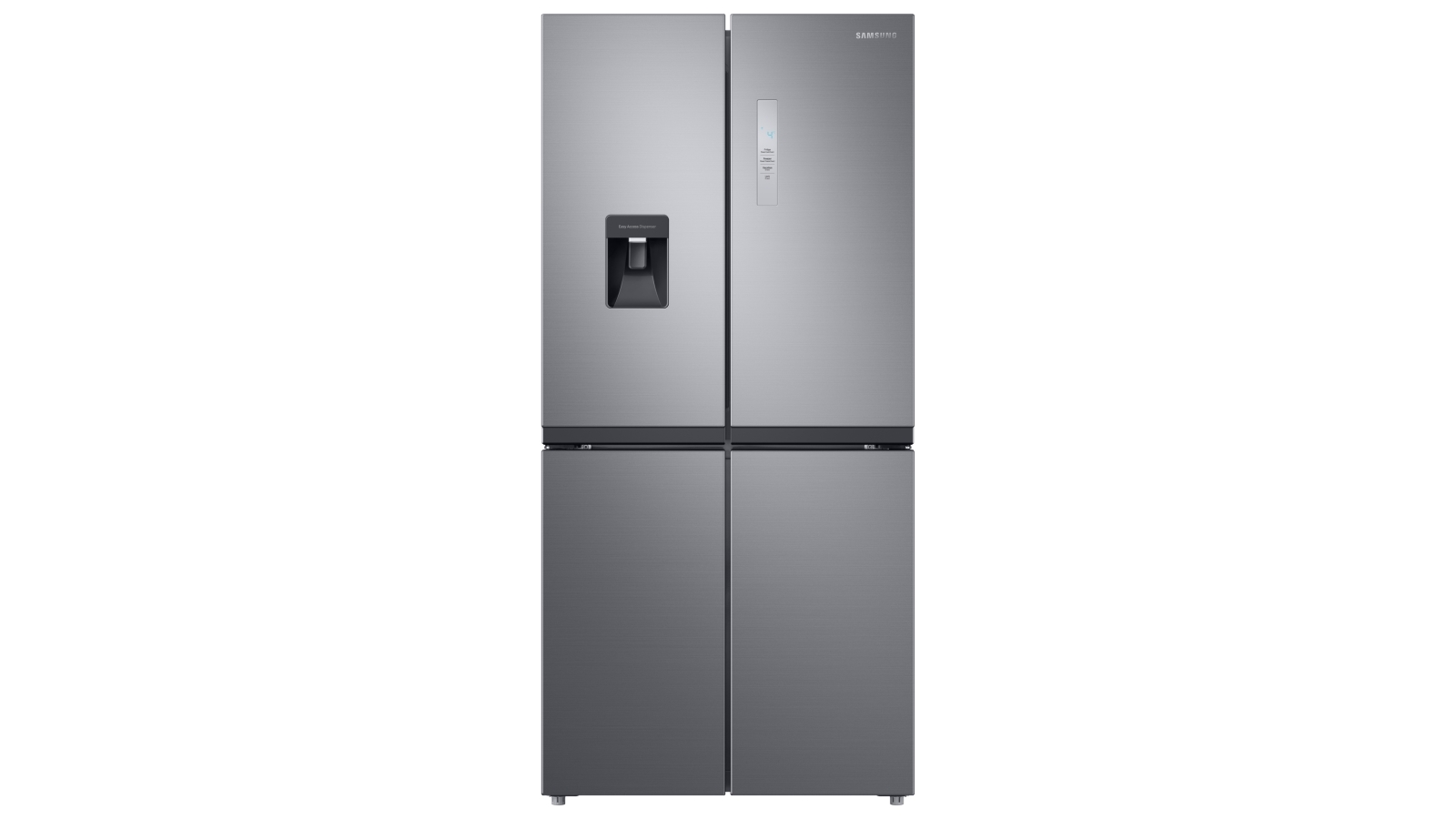 samsung 498l french door refrigeration silver layered steel