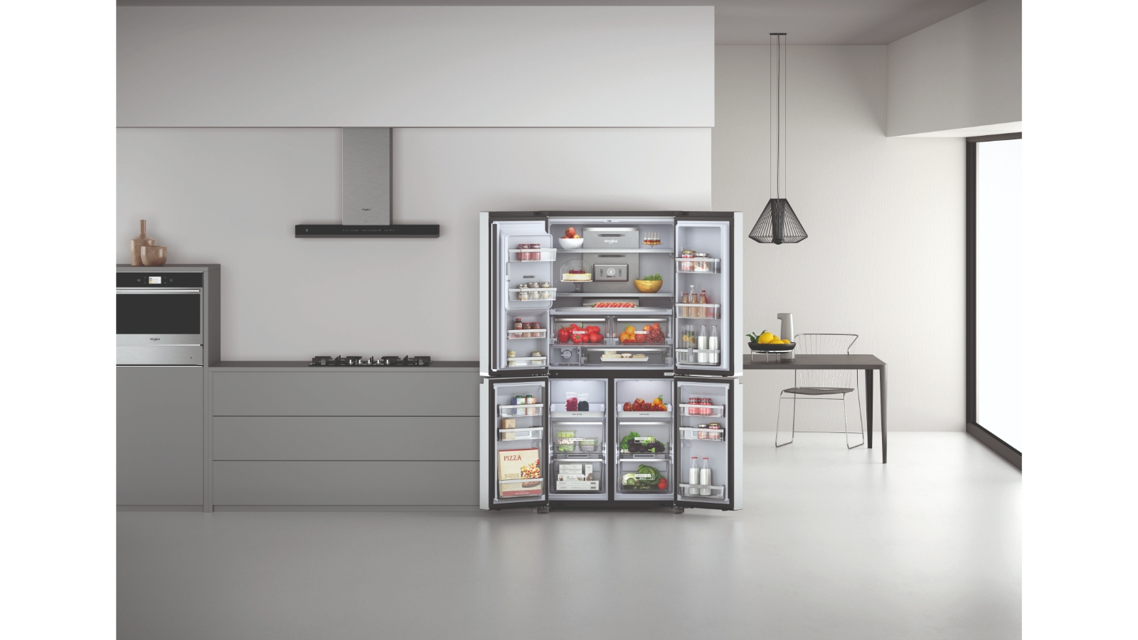 whirlpool 675l french door fridge