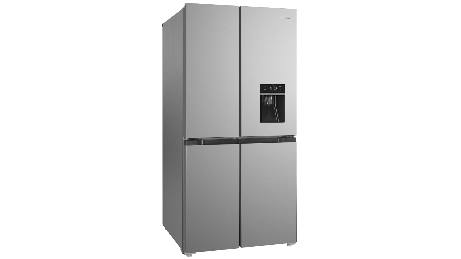 haier 489l french door fridge brushed silver