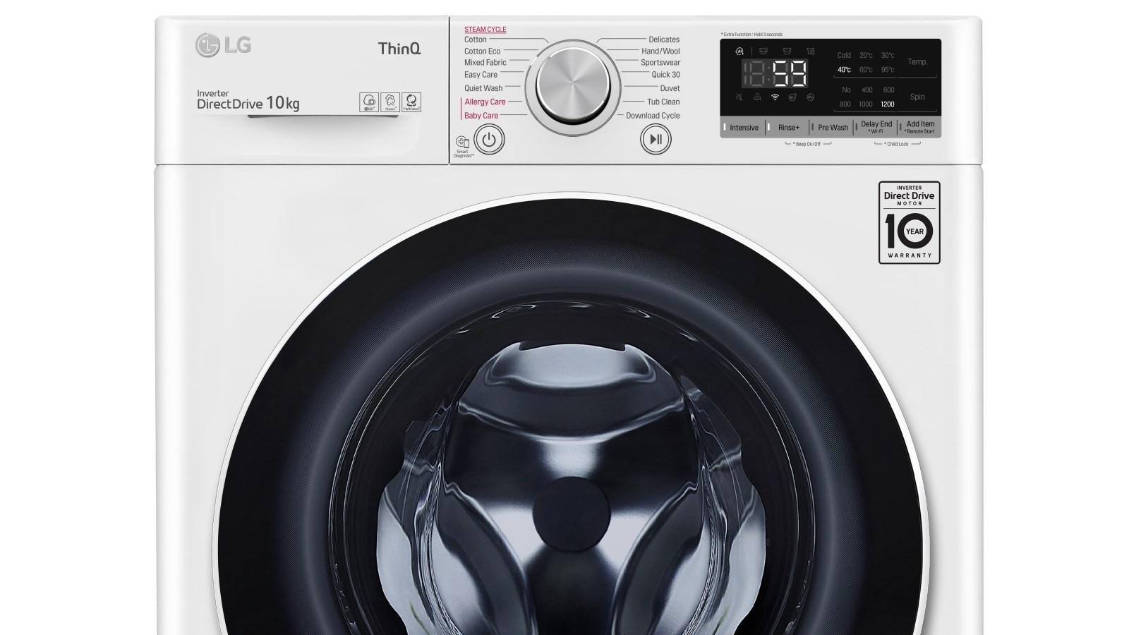 lg series 5 10kg washing machine