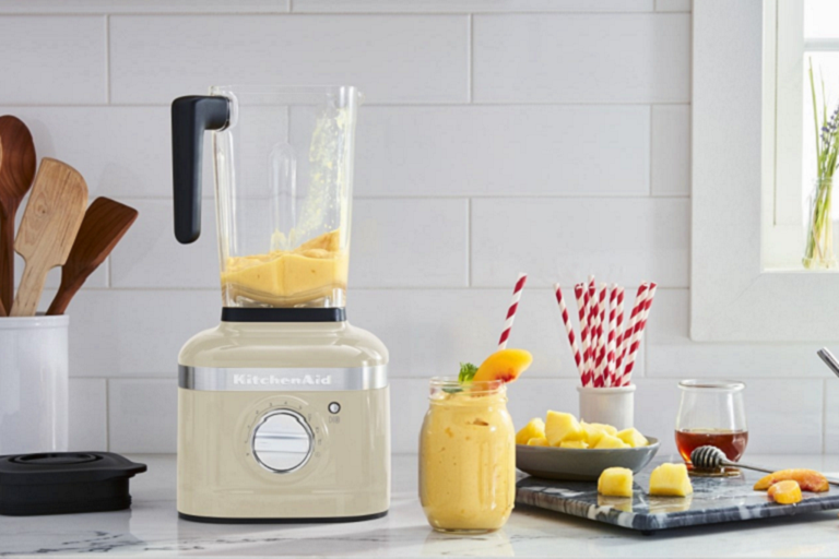 Buy KitchenAid Artisan K400 Blender Almond Cream Domayne AU