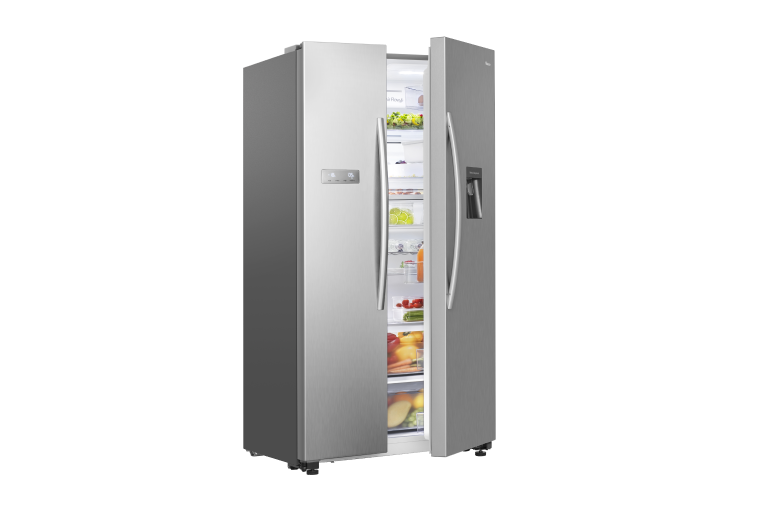 Buy Hisense 578L Side By Side Fridge with Water Dispenser Stainless