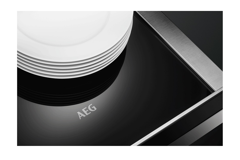 Buy AEG 140mm Builtin Warming Drawer Matte Black Domayne AU