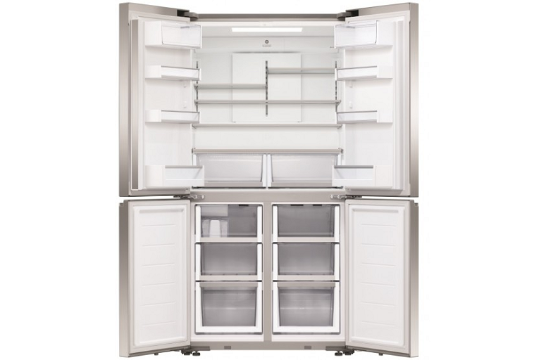 Buy Fisher & Paykel 538L Recessed Handle Quad Door Fridge with Ice