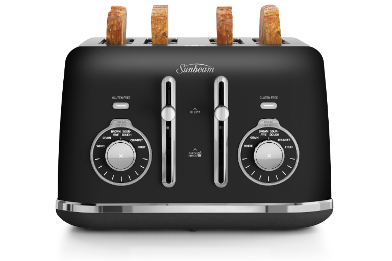 Buy Sunbeam Alinea Select 4 Slice Bread Select Toaster Black Classic